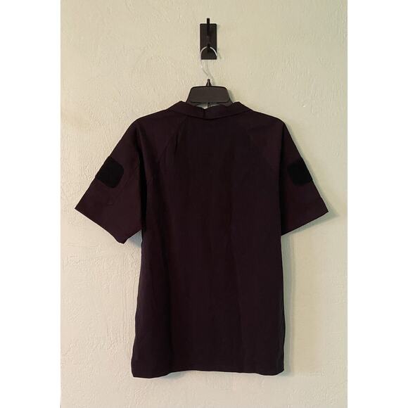 MAGCOMSEN Men Tactical Military Security Shirt Sm Black 1/4 Zip Short Sleeve New - Picture 2 of 4